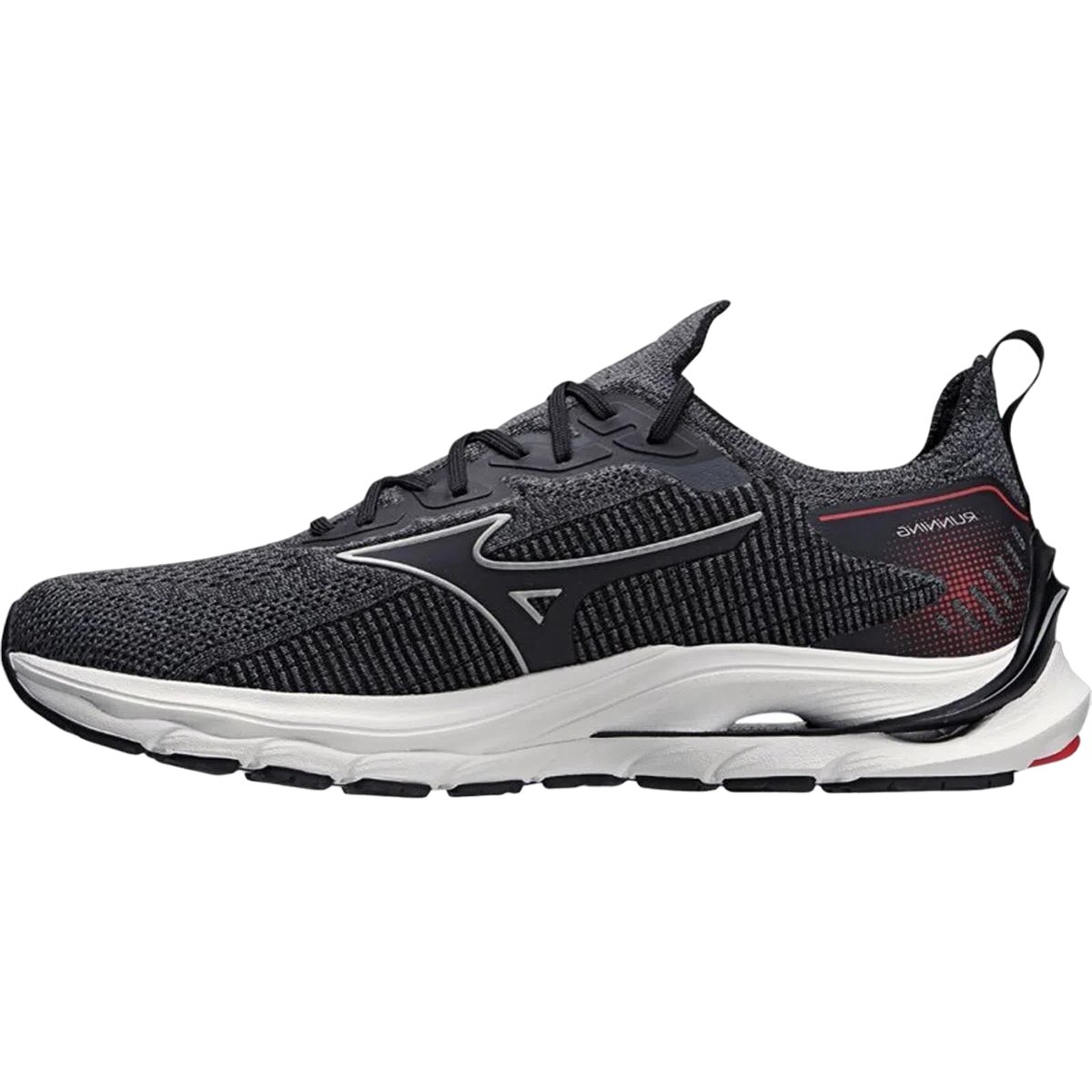 Tênis Masculino Esportivo Corrida Caminhada Academia Running Mizuno Mirai 5 Cinza 2