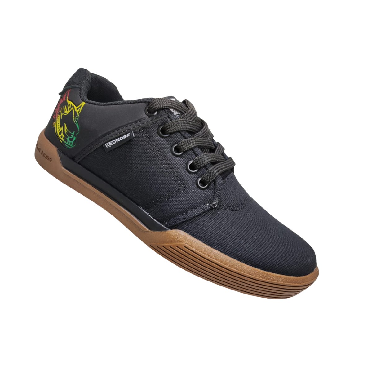 Tênis Masculino e Juvenil Casual Skatista Street Urban Red Nose Rnam807 Preto 3