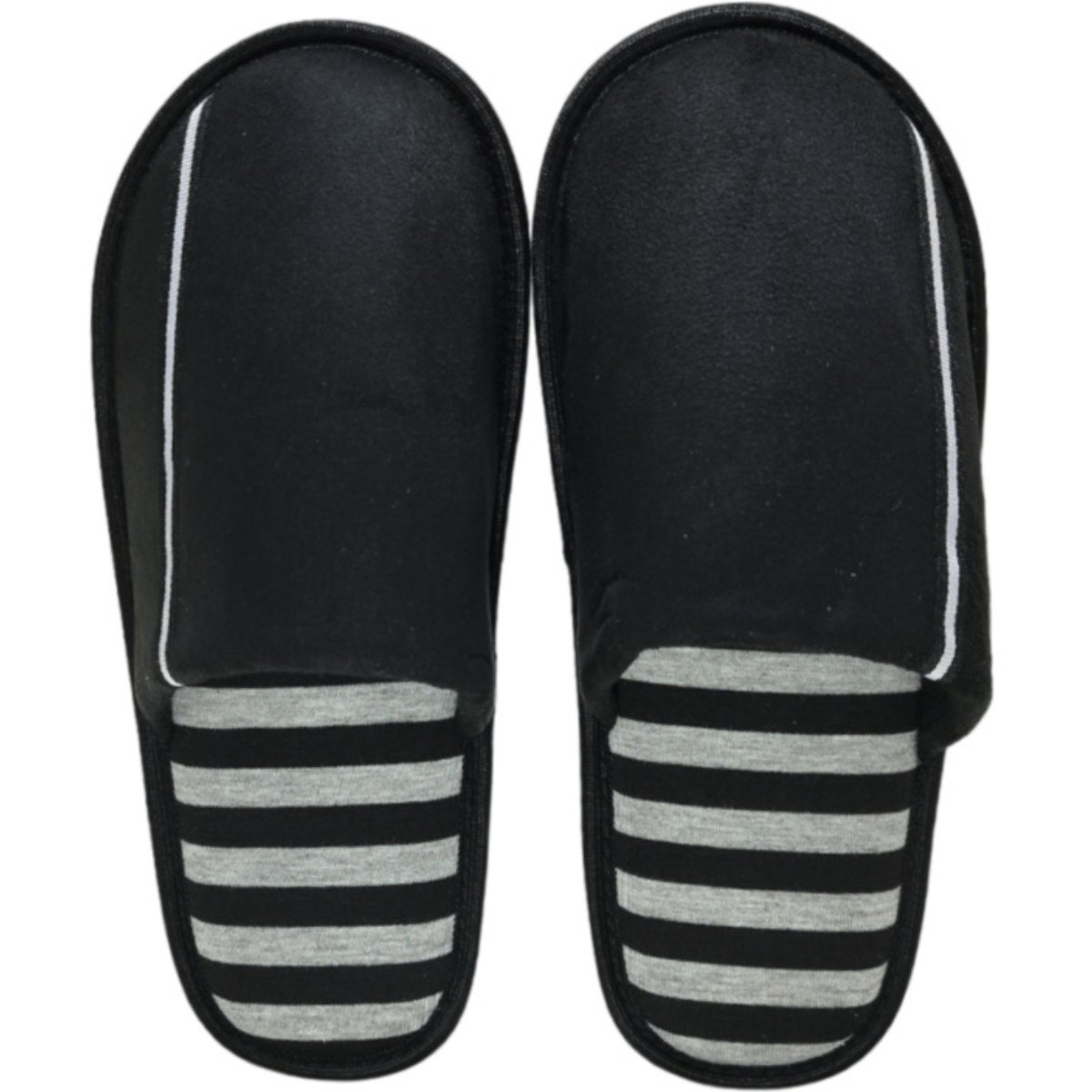 Pantufa Masculino Casual Dia a Dia Europa Pantufas 782 Preto 1