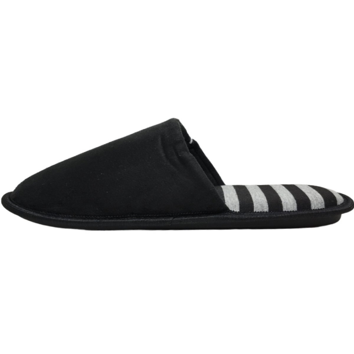 Pantufa Masculino Casual Dia a Dia Europa Pantufas 782 Preto 3