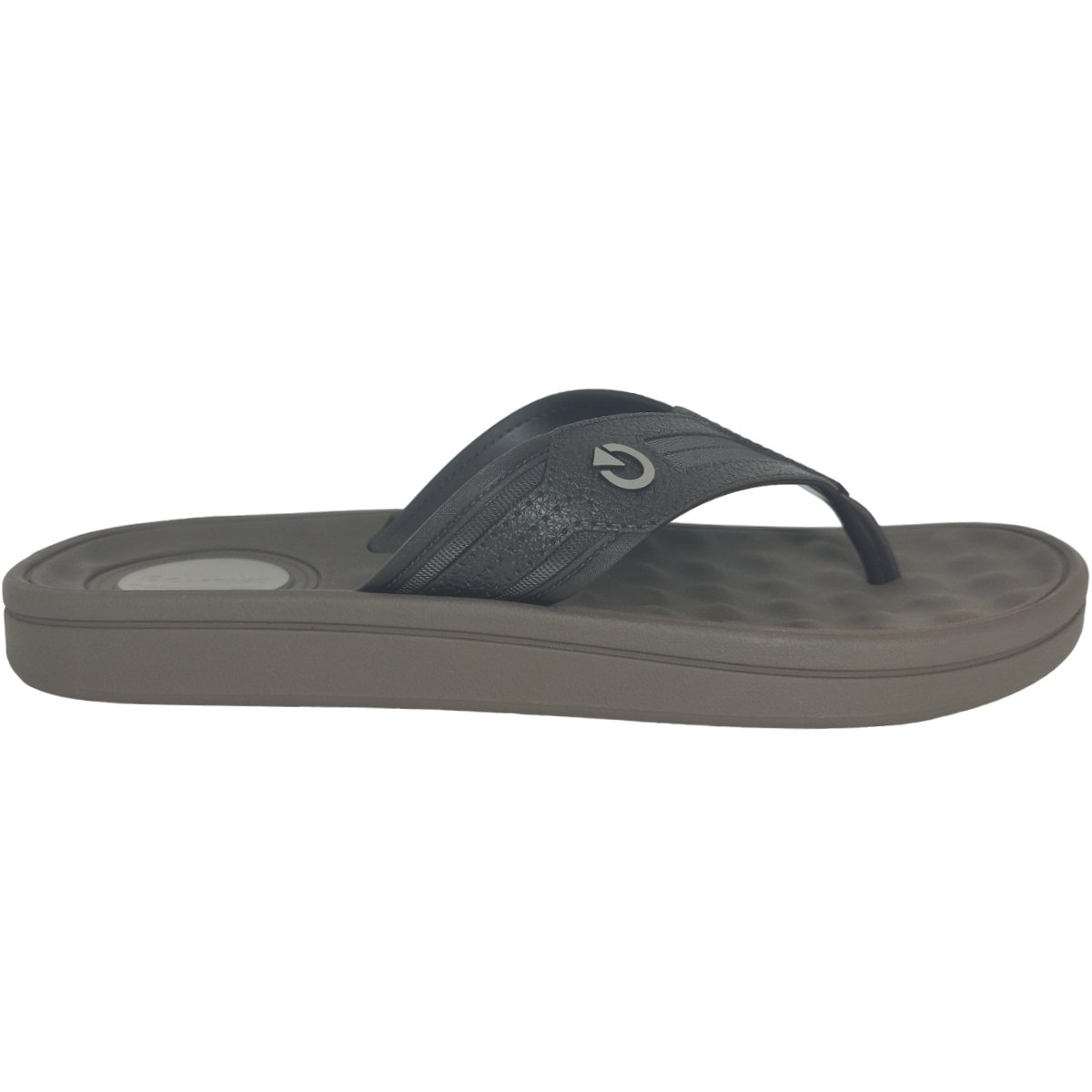 Chinelo Dedo Masculino Casual Dia a Dia Passeio Praia Urbano Ultra Conforto Cartago 11859 Marrom 2
