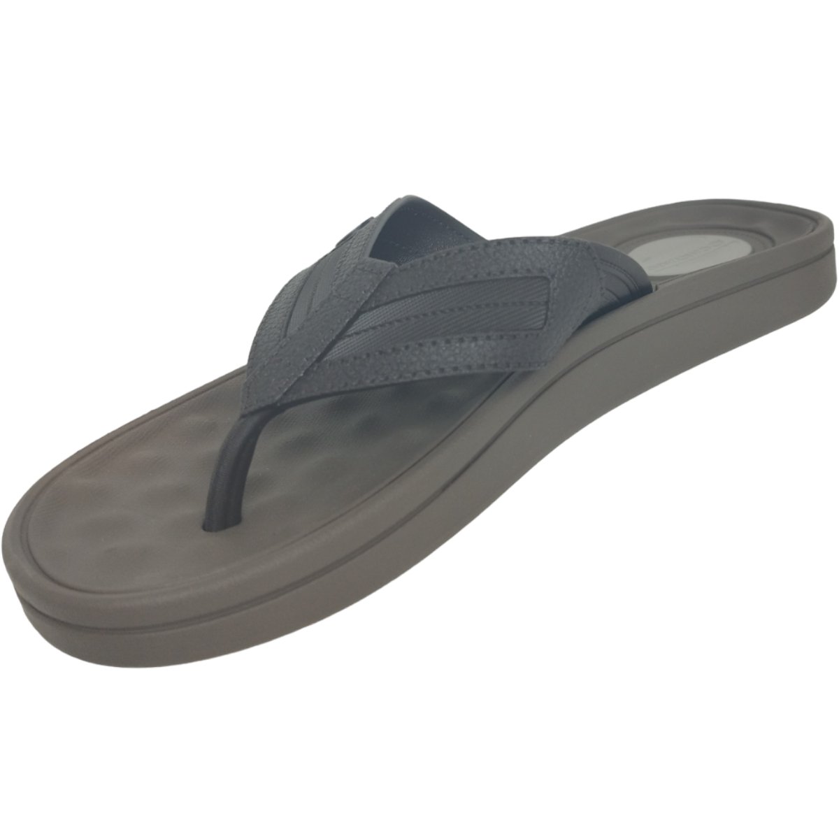 Chinelo Dedo Masculino Casual Dia a Dia Passeio Praia Urbano Ultra Conforto Cartago 11859 Marrom 5