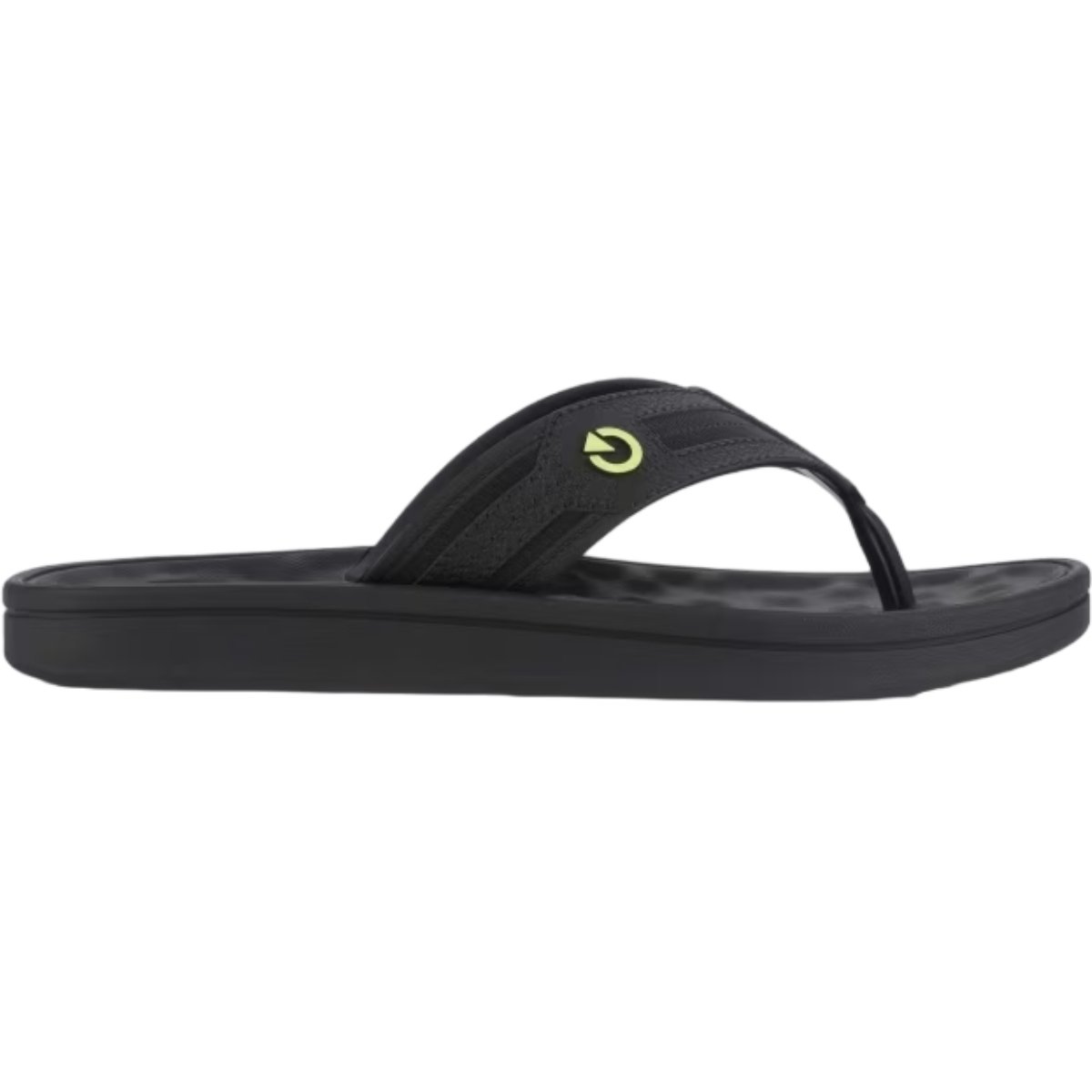 Chinelo Dedo Masculino Casual Dia a Dia Passeio Praia Urbano Ultra Conforto Cartago 11859 Preto 2