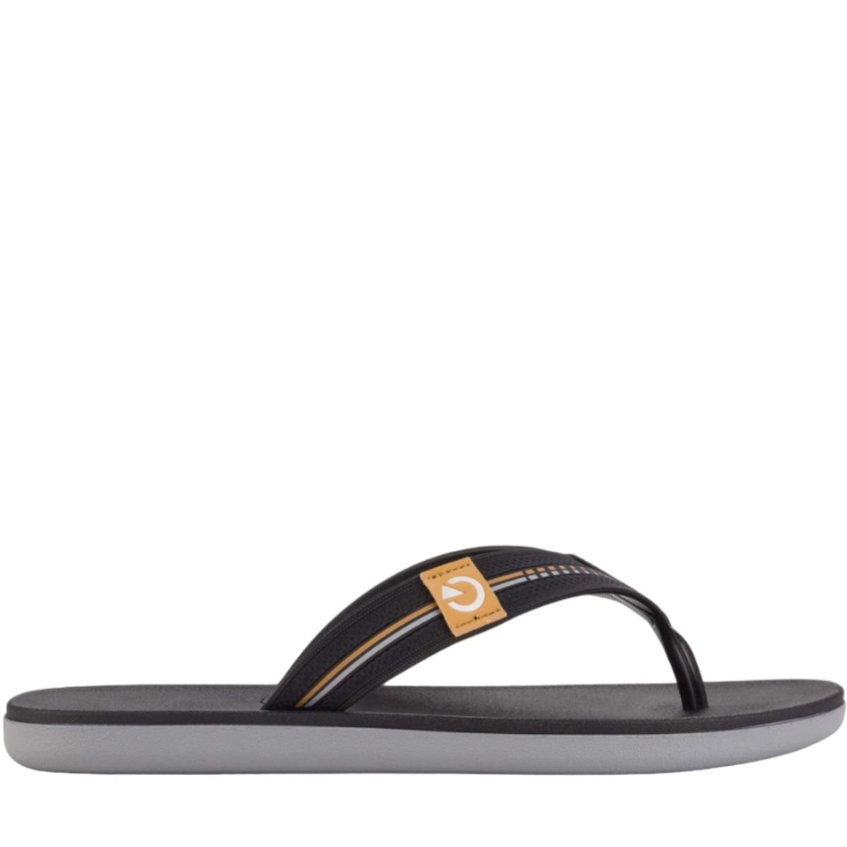 Chinelo Dedo Masculino Casual Urbano Dia a Dia Passeio Ultra Conforto Cartago 12268 Preto 2