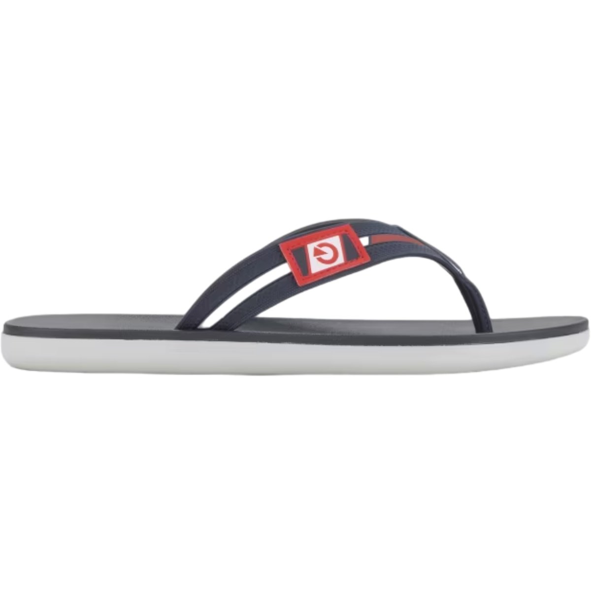 Chinelo Dedo Masculino Casual Urbano Dia a Dia Passeio Ultra Conforto Cartago 12268 Azul/Vermelho 2