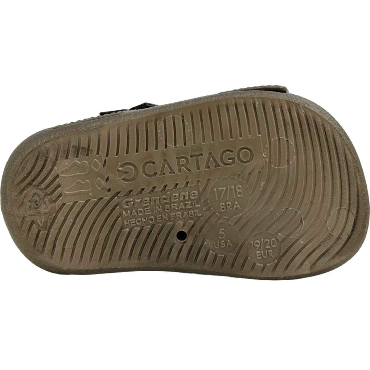 Sandália Infantil Menino Papete Casual Dia a Dia Passeio Ultra Conforto Cartago Dakar II Baby 12288 5