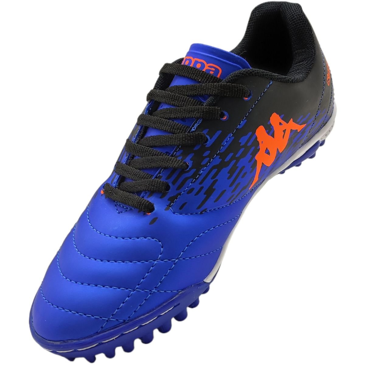 Chuteira Masculina Futebol Society Grama Sintética Adulto Kappa San Diego S8515 Azul 4