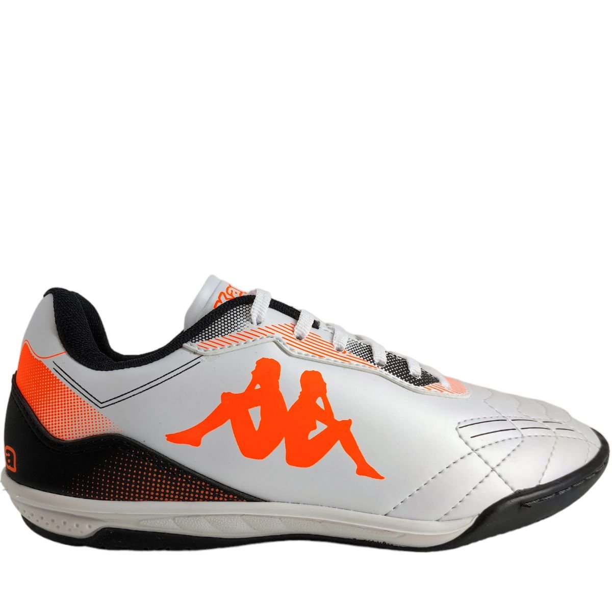 Chuteira Masculina Futebol Salão Futsal Treino Jogo Kappa Florida F8508 Cinza 1
