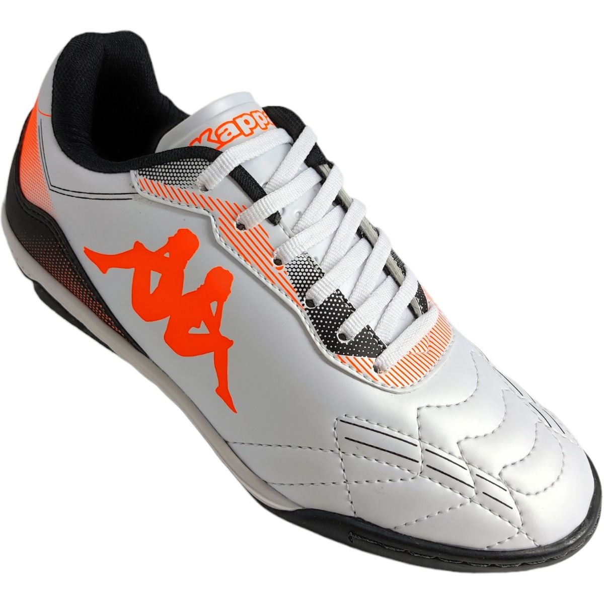 Chuteira Masculina Futebol Salão Futsal Treino Jogo Kappa Florida F8508 Cinza 3