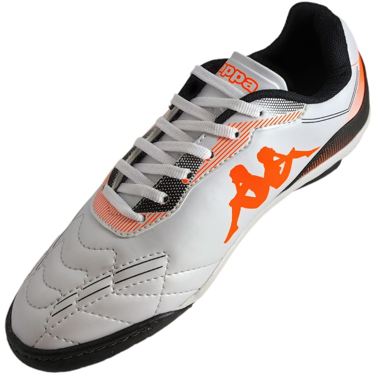 Chuteira Masculina Futebol Salão Futsal Treino Jogo Kappa Florida F8508 Cinza 4