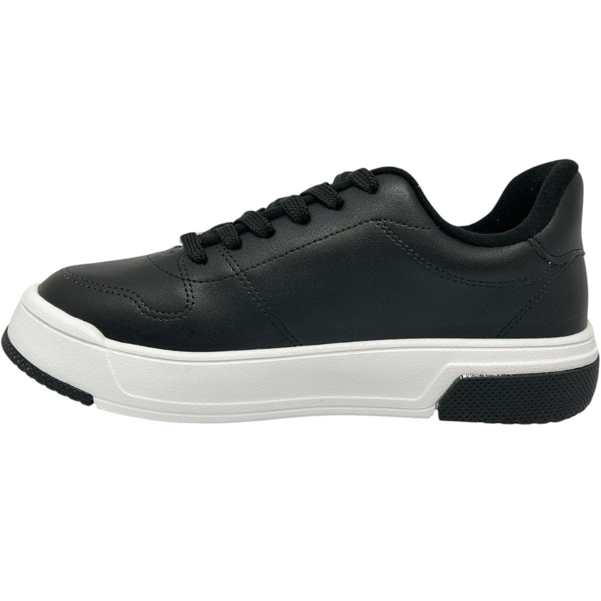 Tênis Feminino Casual Básico Dia a Dia Passeio Trabalho Street Urban Style Confort Vizzano 1455.100 Preto 2