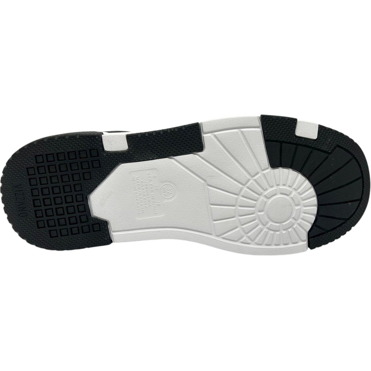 Tênis Feminino Casual Básico Dia a Dia Passeio Trabalho Street Urban Style Confort Vizzano 1455.100 Preto 5