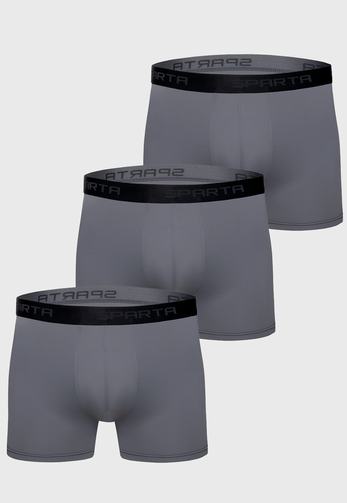 Kit 3pçs Cueca Calvin Klein Underwear Boxer Sem Costura Preta - Compre  Agora