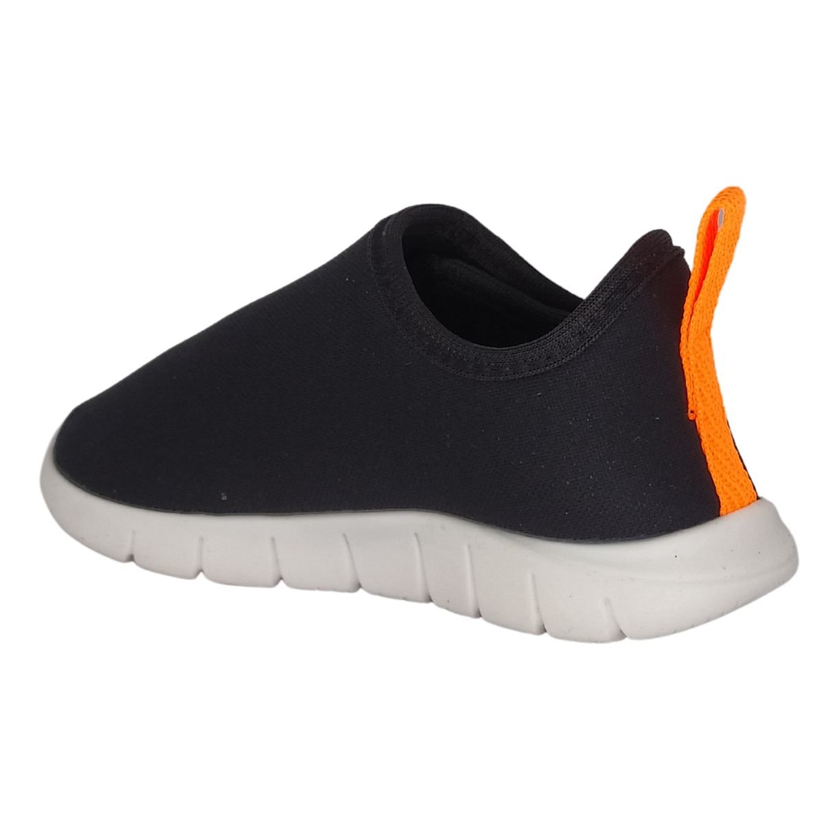 Tênis Infantil Masculino Pé Com Pé Sem Cadarço Preto 3