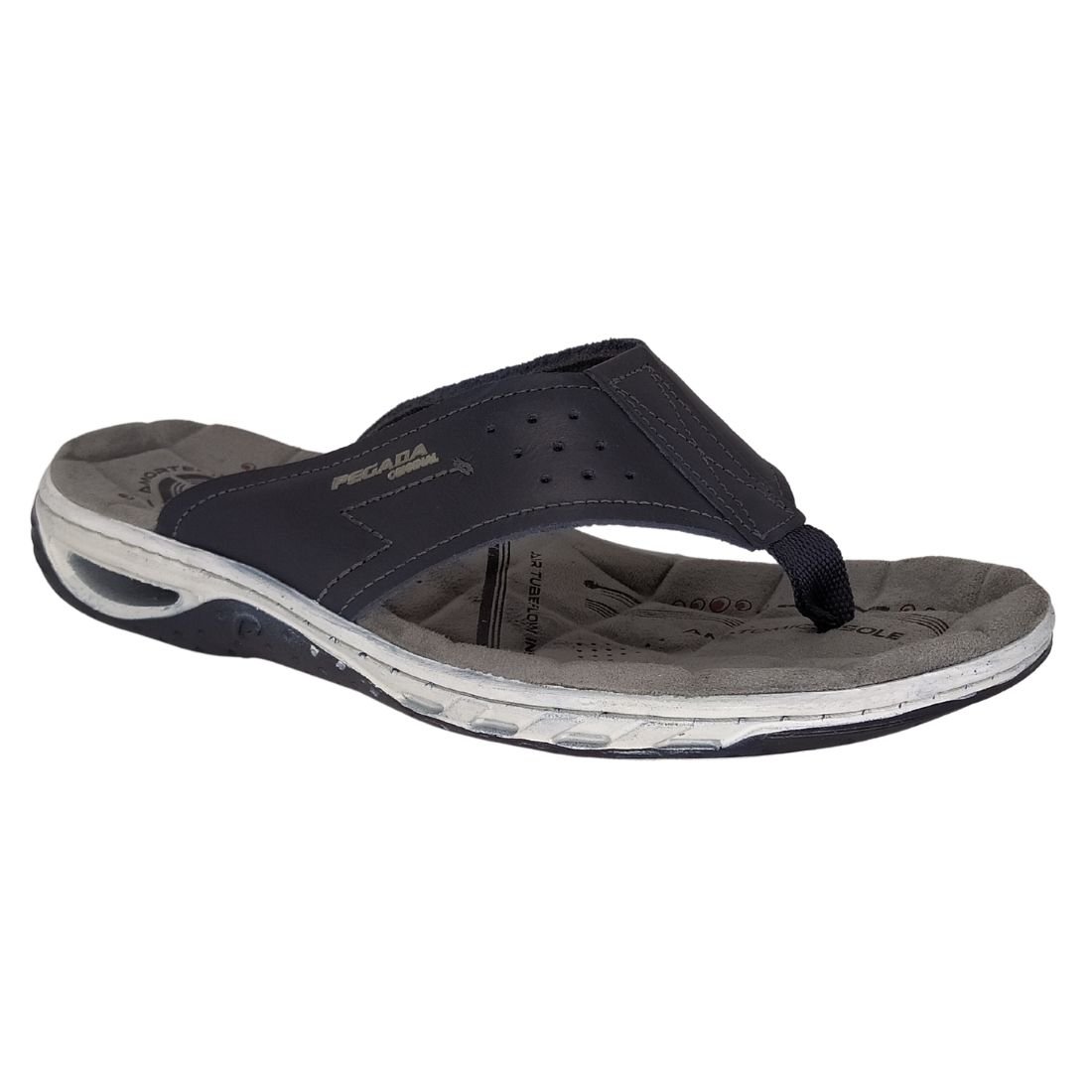Chinelo Masculino Pegada Confortável Azul 1