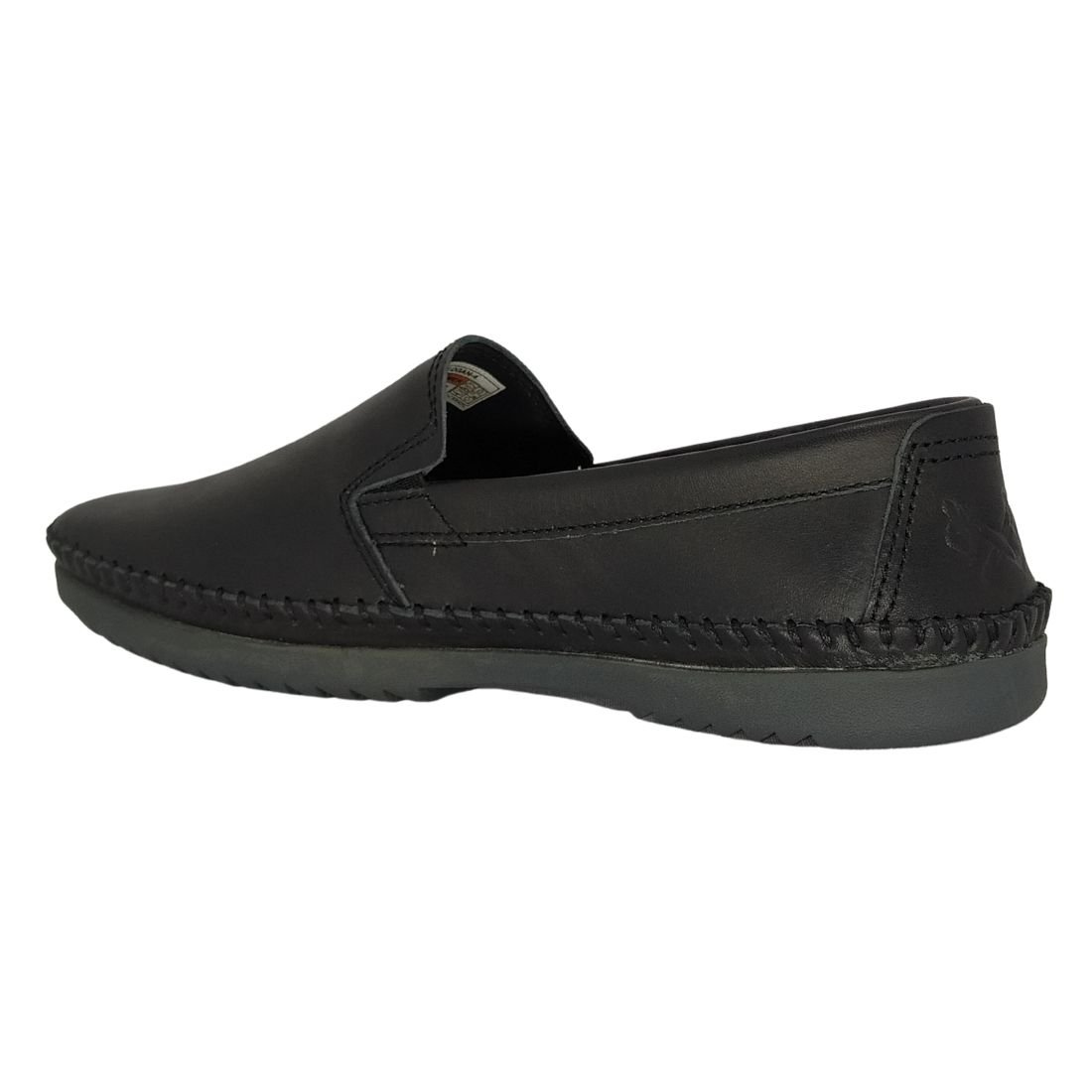 Mocassim Masculino Freeway Logan-4 Couro legitimo Preto 3