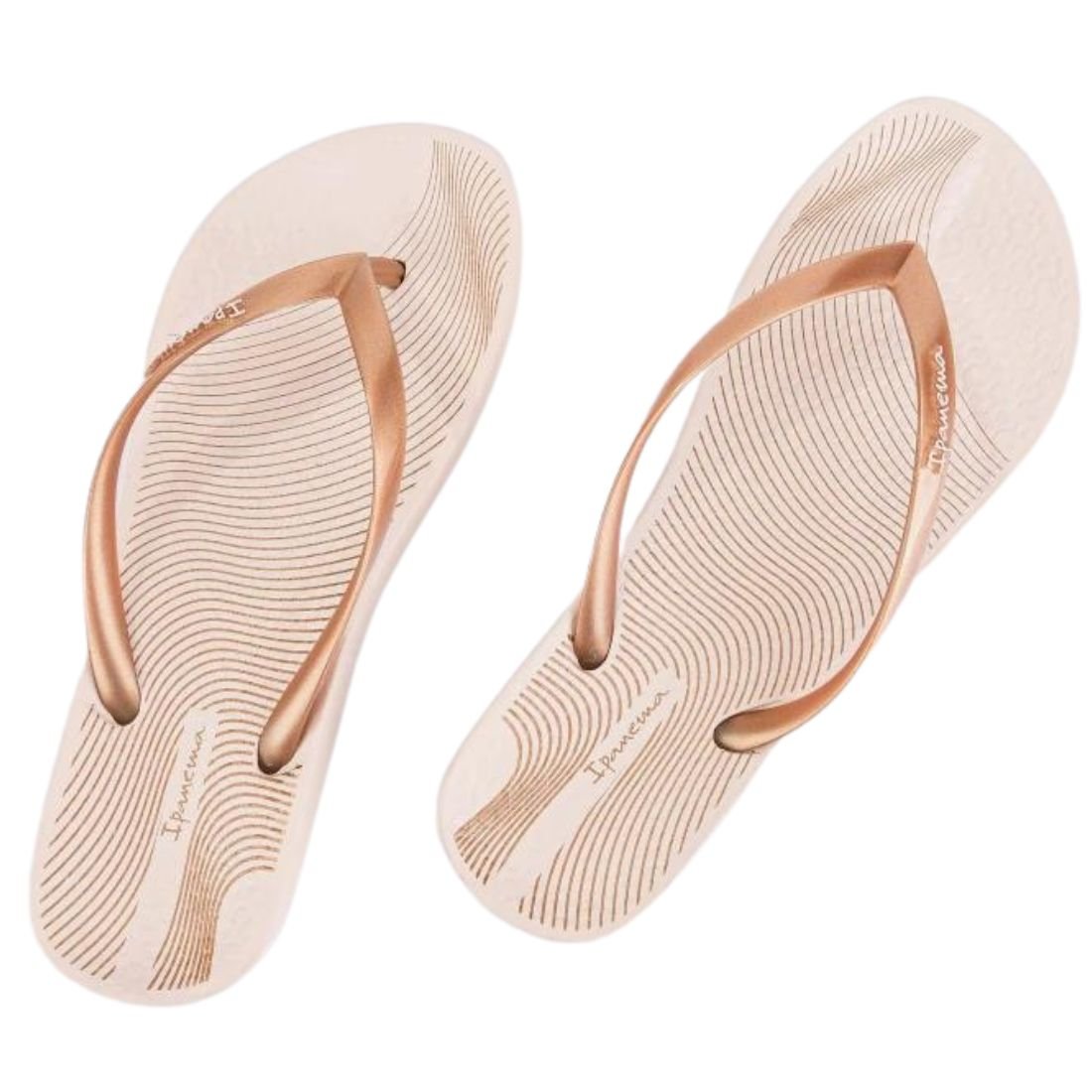 Chinelo Feminino Ipanema Connect Bege 3