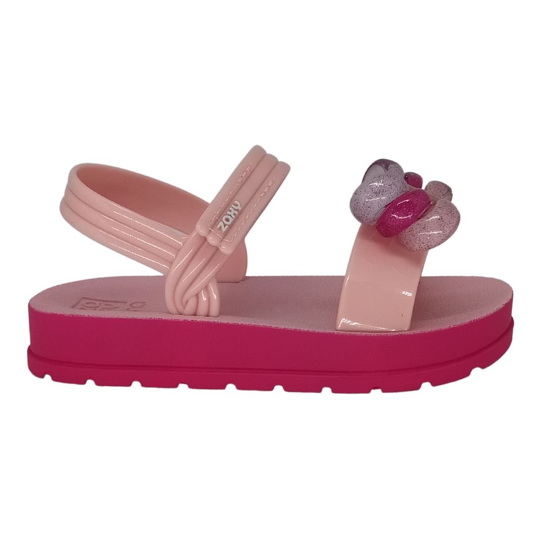 Sandália Infantil Feminina Zaxynina Pirulito Rosa 2