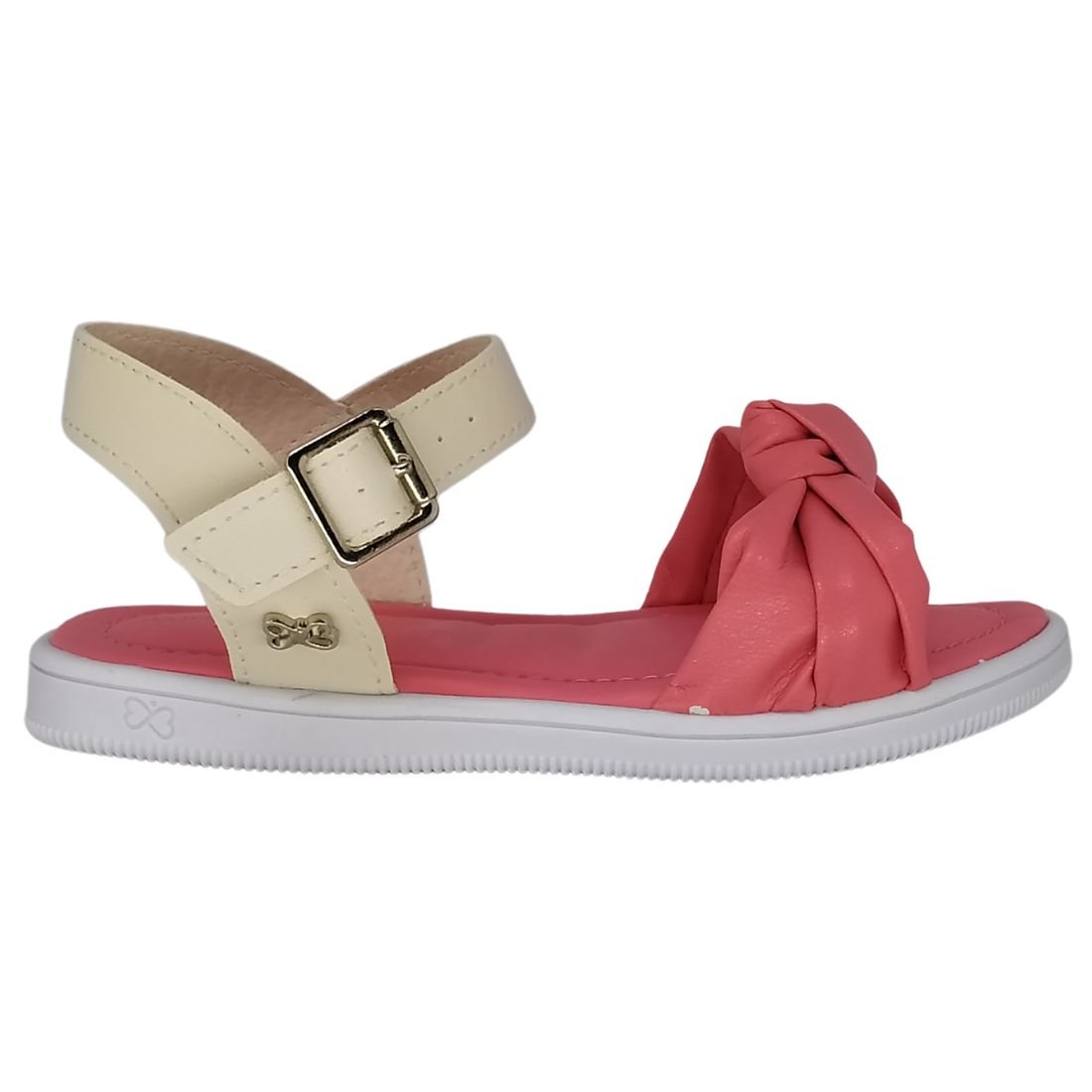 Sandália Infantil Feminina World Colors Nó Rosa 2