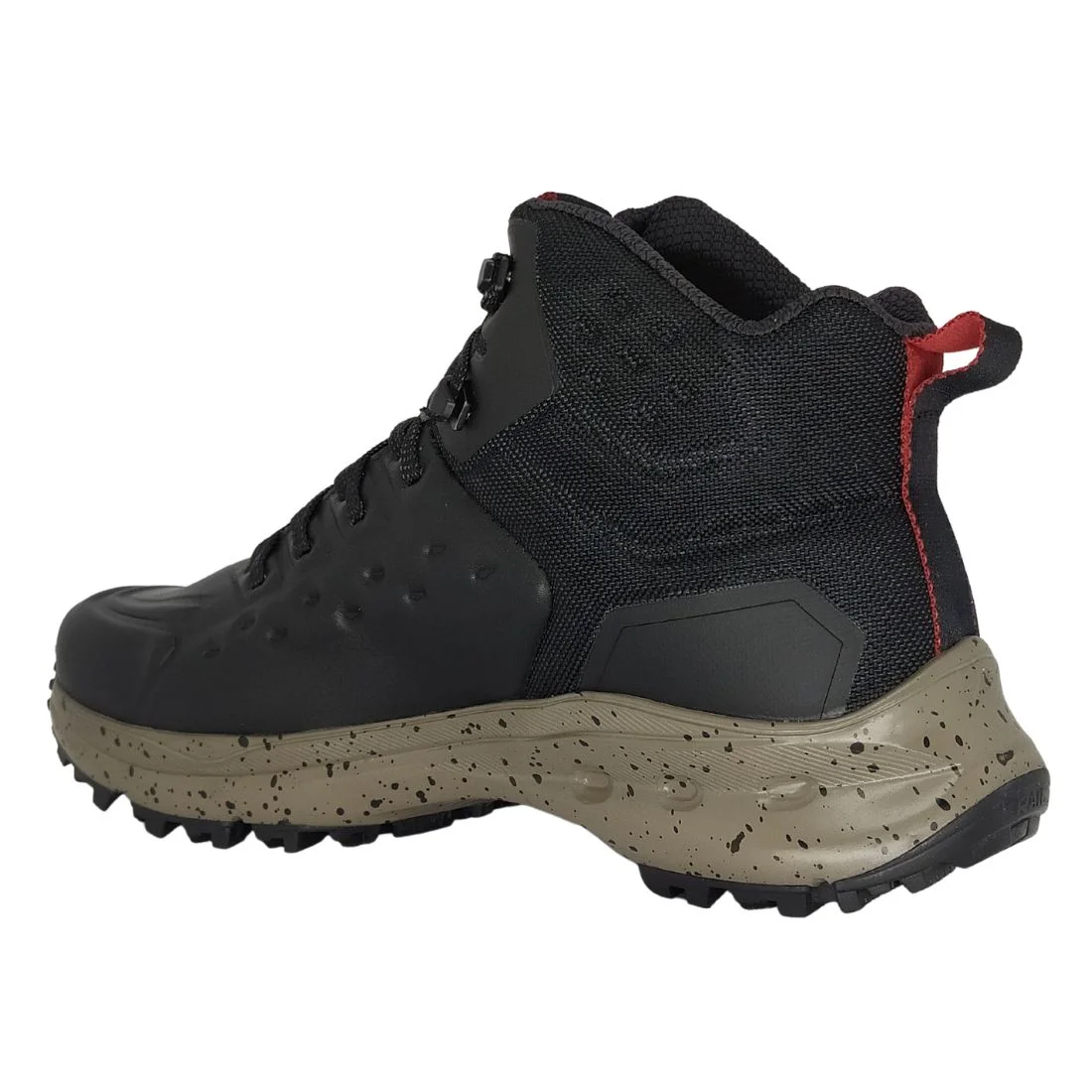 Bota Coturno Masculino Pegada em Couro Preto 3