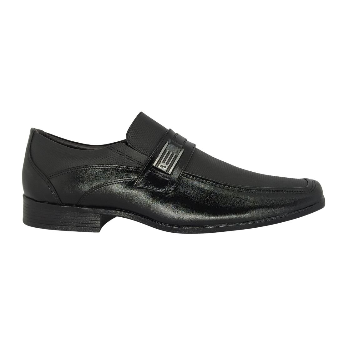 Sapato Social Masculino Bertelli Preto Preto 2