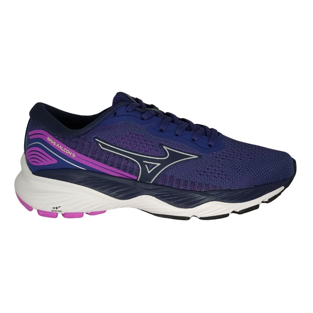 Tênis Esportivo Feminino Mizuno Miz Wave Falcon 5 Azul 2