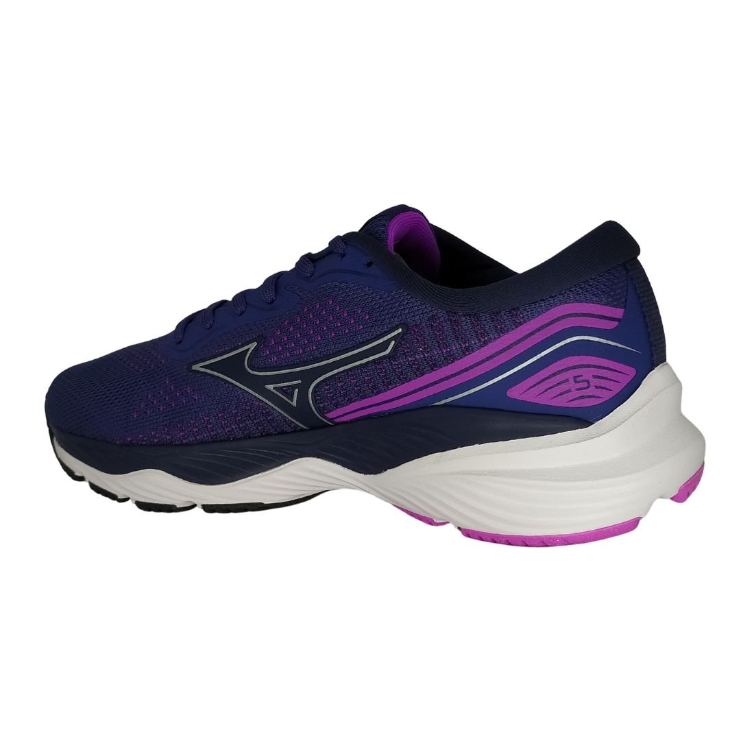Tênis Esportivo Feminino Mizuno Miz Wave Falcon 5 Azul 3