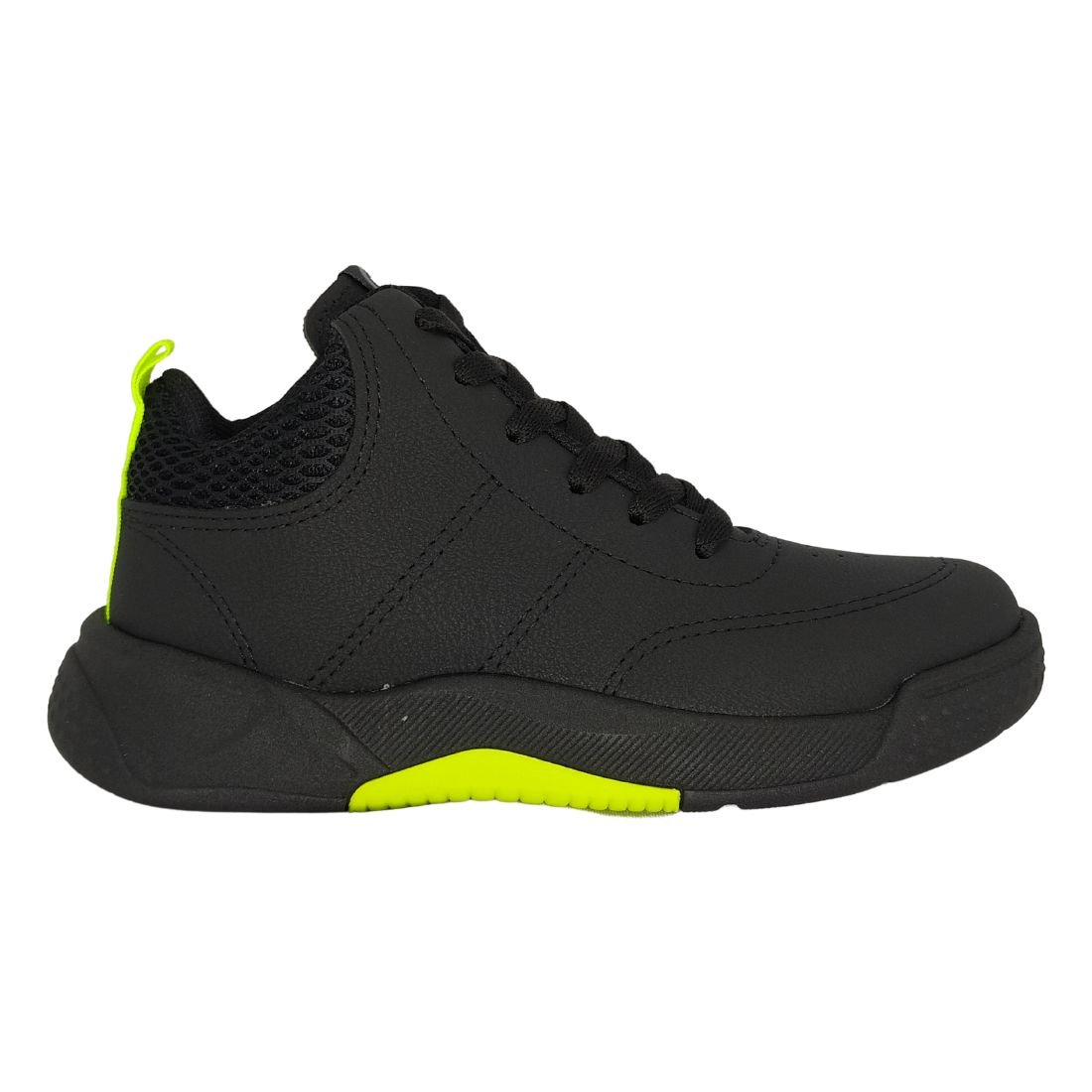 Tênis Botinha Infantil Masculino Molekinho Cano Alto Preto 2