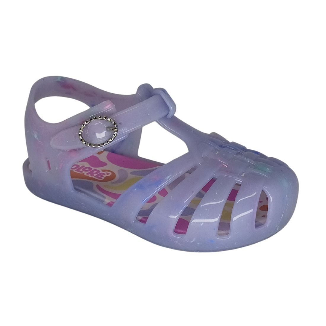 Sandália Infantil Feminina Pimpolho Melissinha Lilás Baby Roxo 1