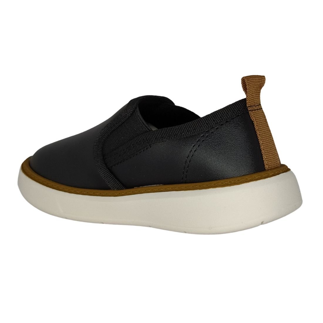 Slip On Molekinho Infantil Preto Masculino Preto 3