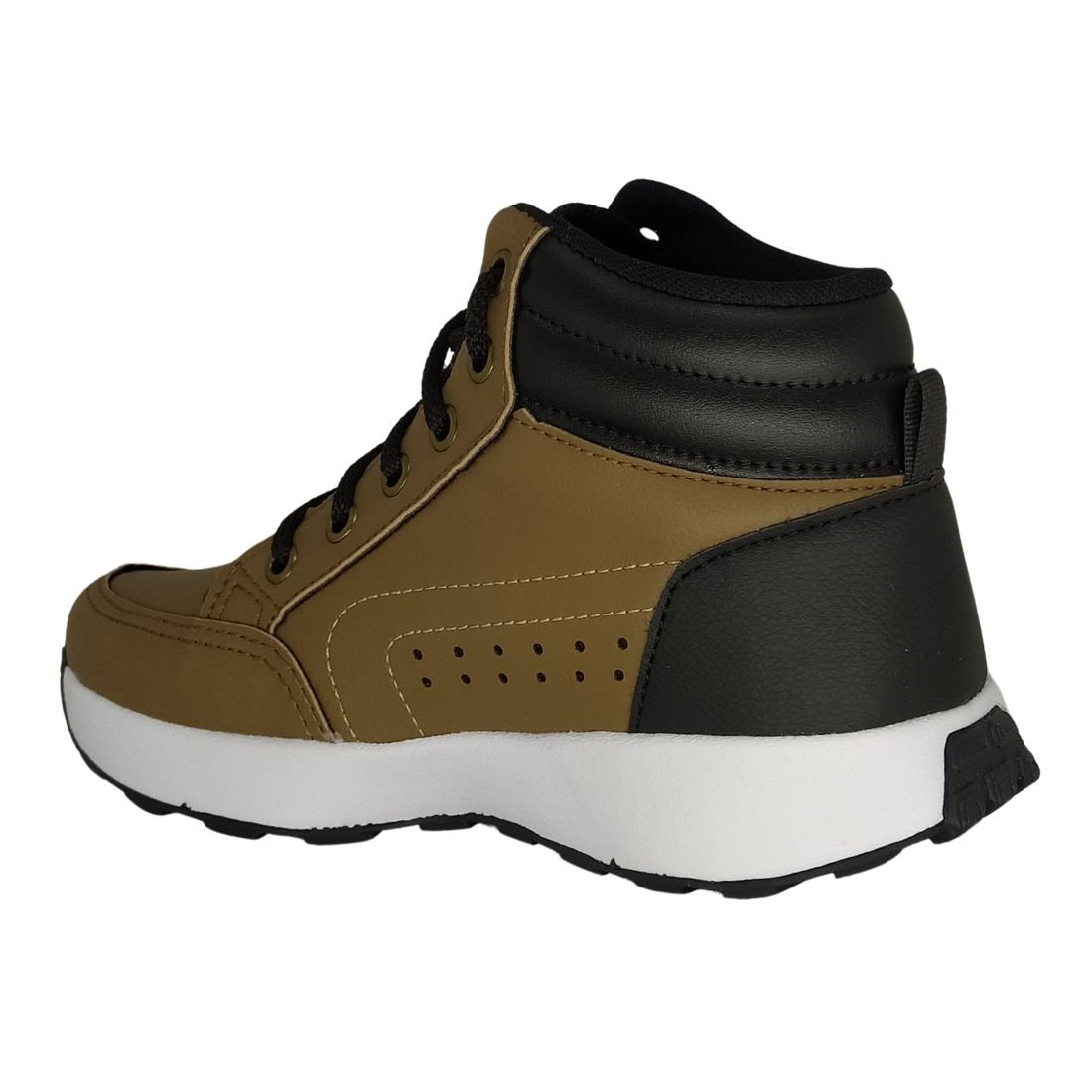 Bota Gibizinho Estilo Tênis Marrom 3