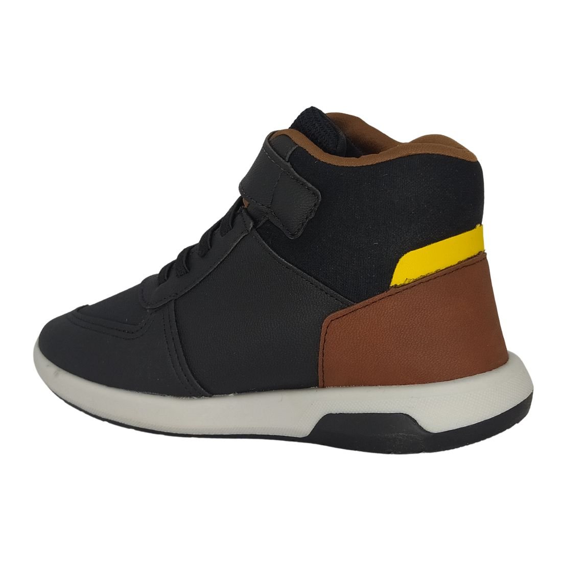 Tênis Infantil Pe Com Pe Preto de Cano Alto Preto 3