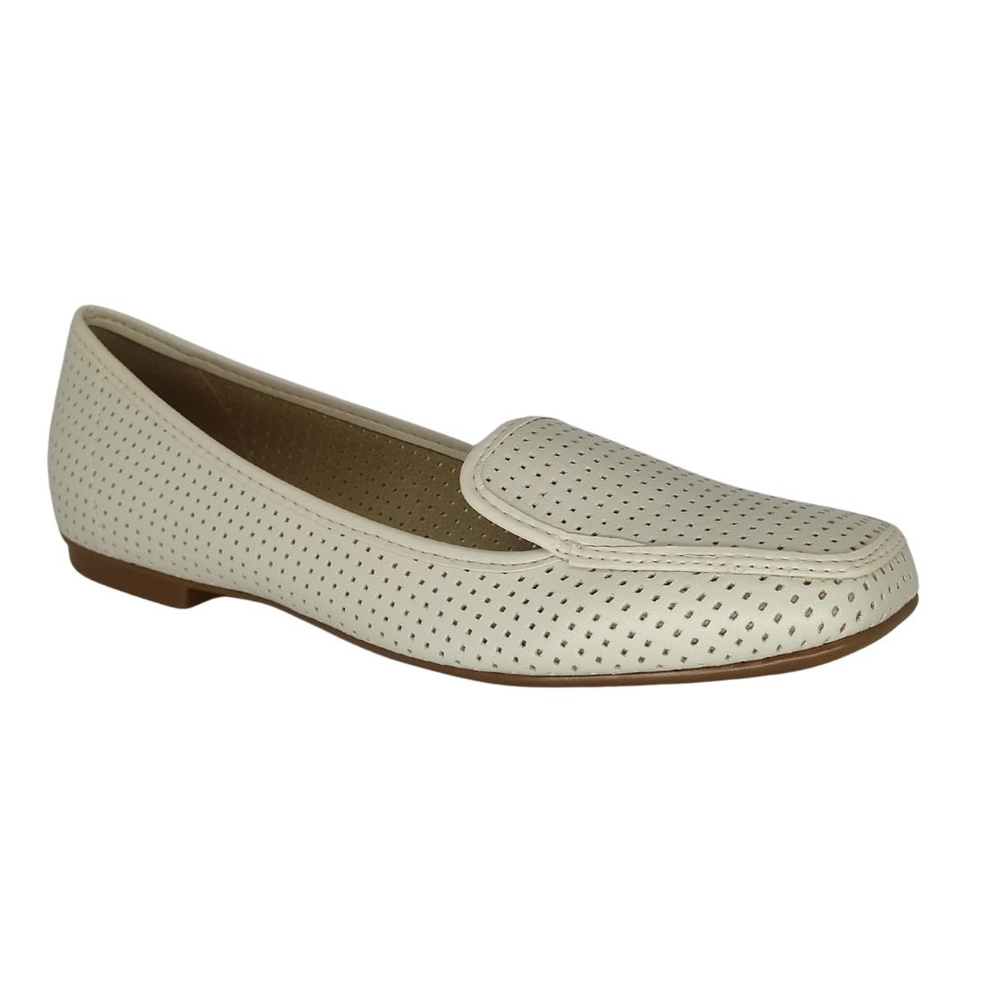 Sapatilha Feminina Moleca Casual Branco 1
