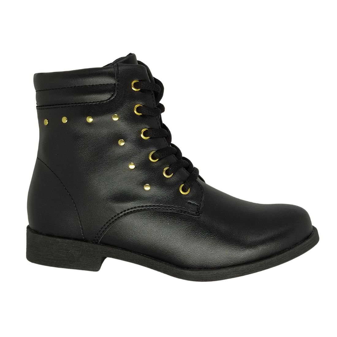 Coturno Infantil Felina Preto Preto 2