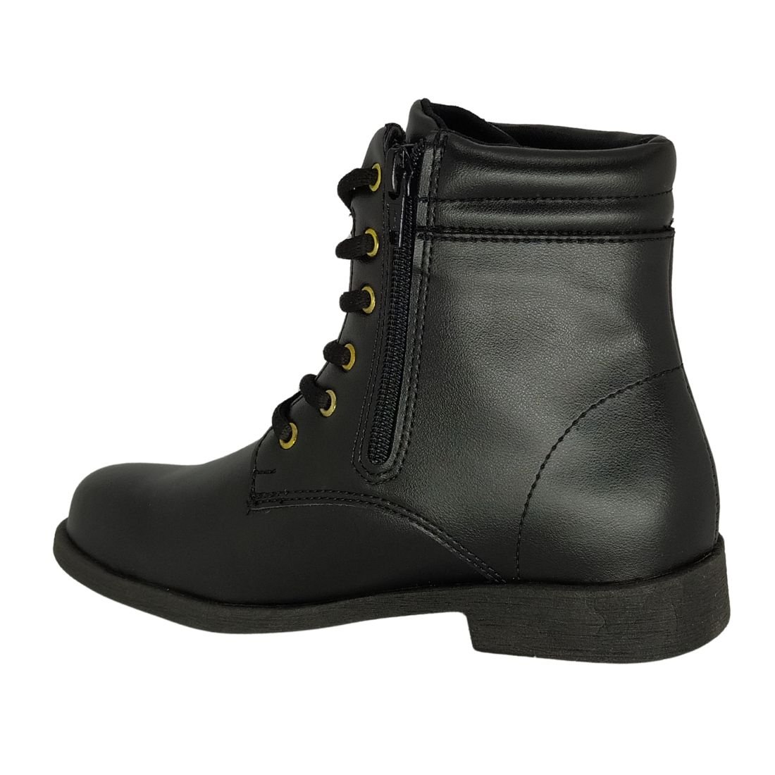 Coturno Infantil Felina Preto Preto 3