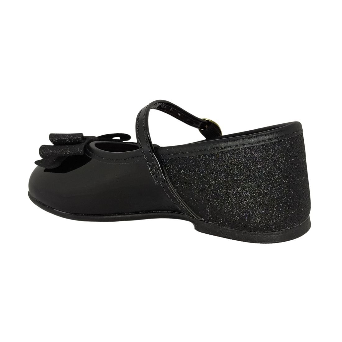 Sapatilha Molekinha Laço Preto 3