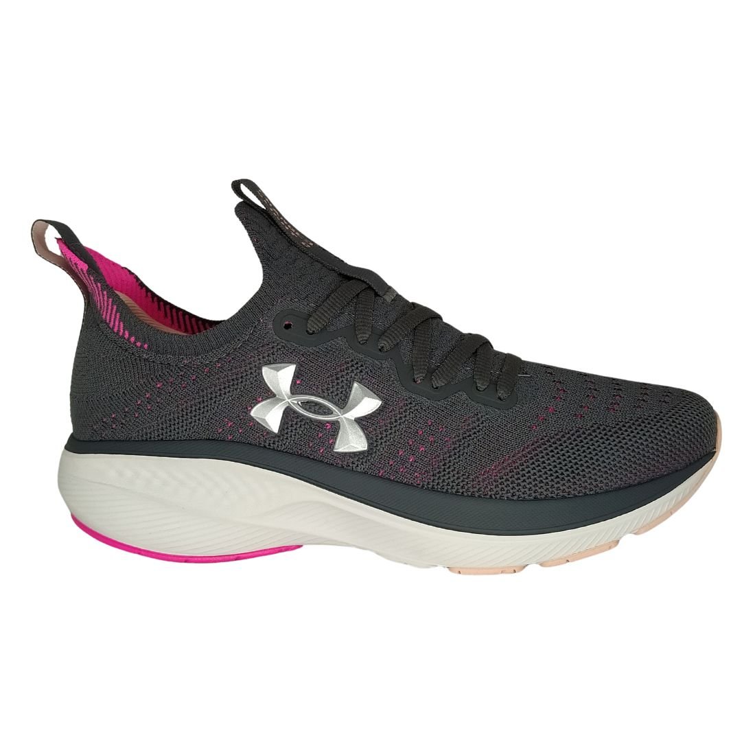 Tênis Esportivo Under Armour Slight 2 Cinza 2