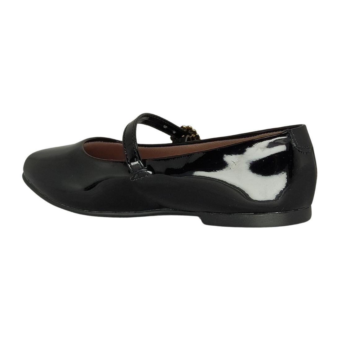 Sapatilha Mini Sua Cia Bailarina Bico Redondo Preto 3