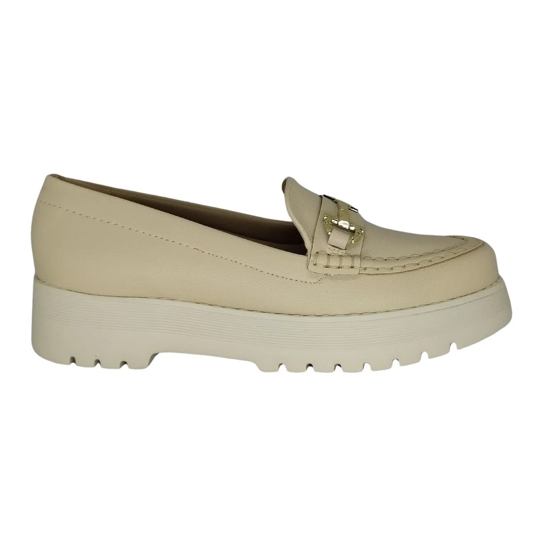 Mocassim Modare Creme Tratorado Bege 2