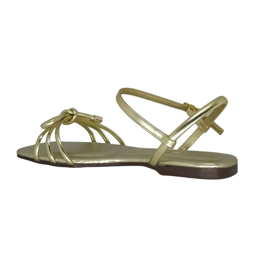 Sandália D Capri Dourada Dourado 3