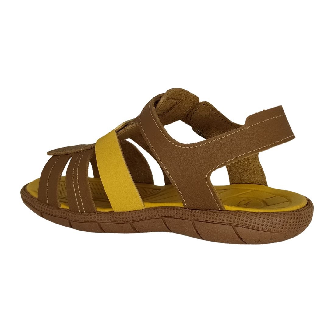 Sandália Klin Tic Tac Casual Whisky Ocre Marrom 3