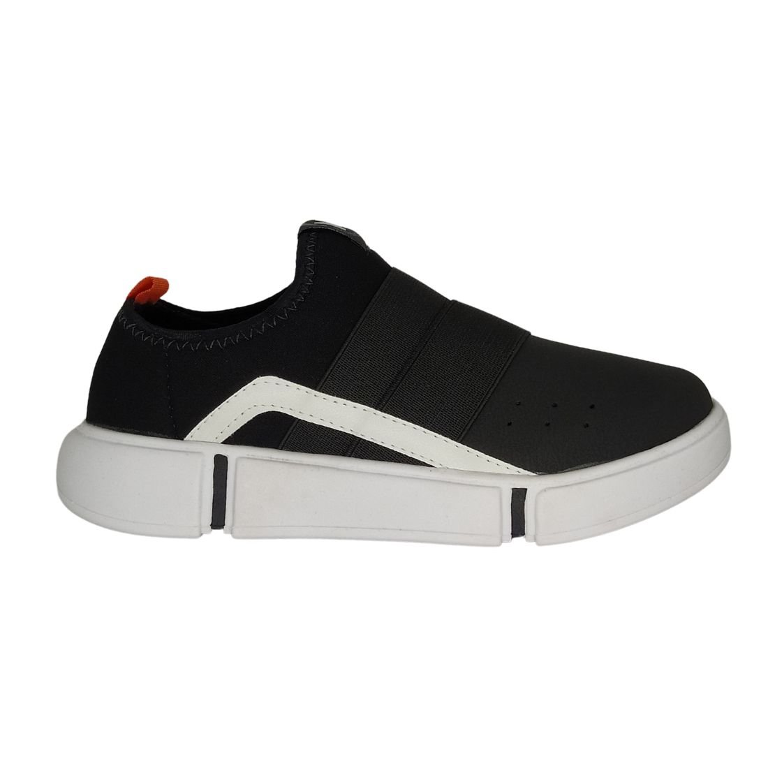 Tênis Infantil Molekinho Preto Sem Cadarço Preto 2