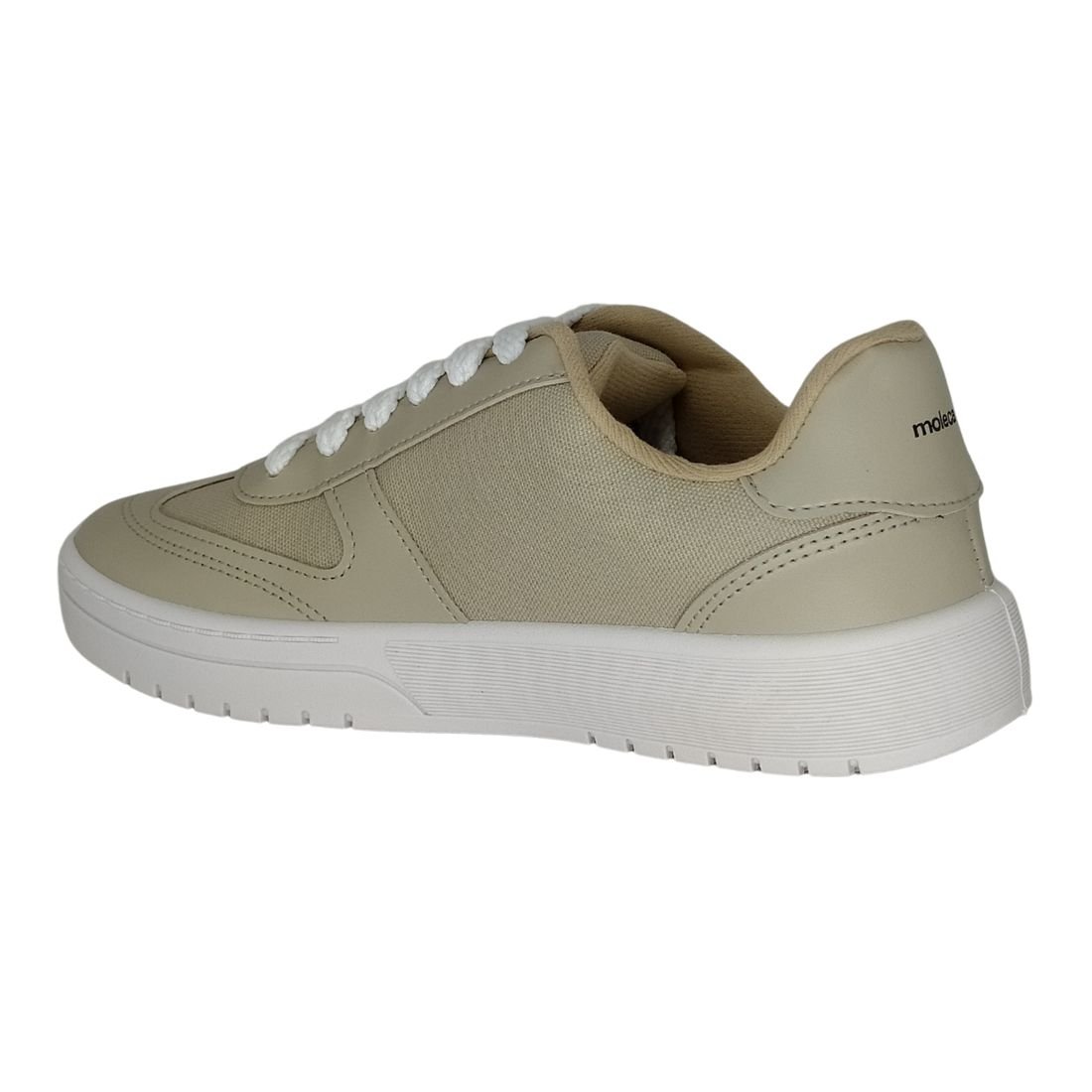 Tênis Feminino Moleca Casual Bege 3