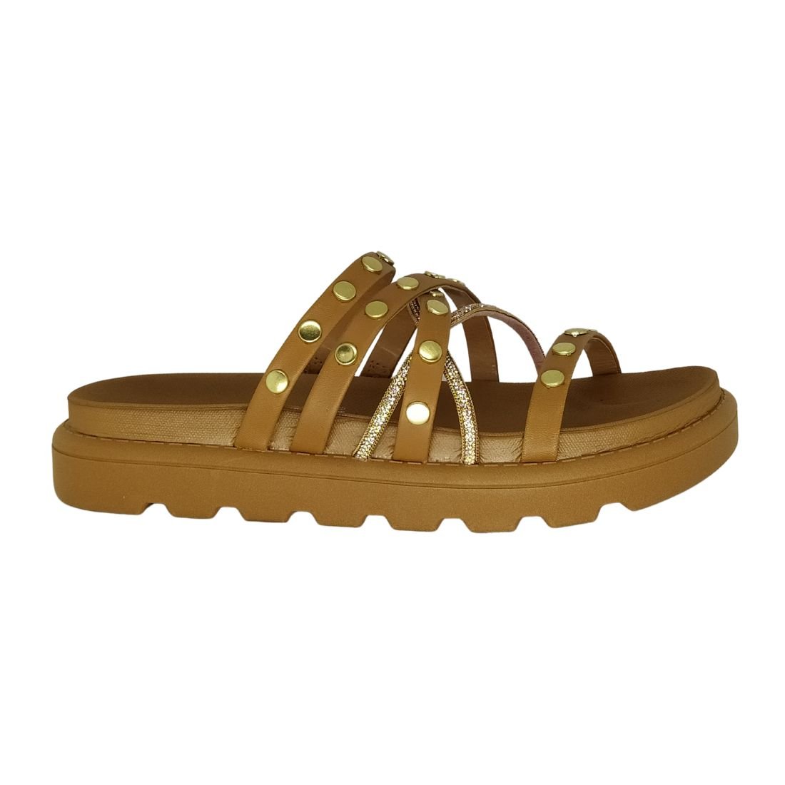 Papete Vizzano Com Tirinhas Marrom 2