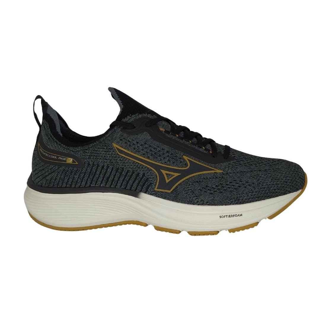 Tênis Esportivo Masculino Mizuno Cool Ride 3 Preto 2