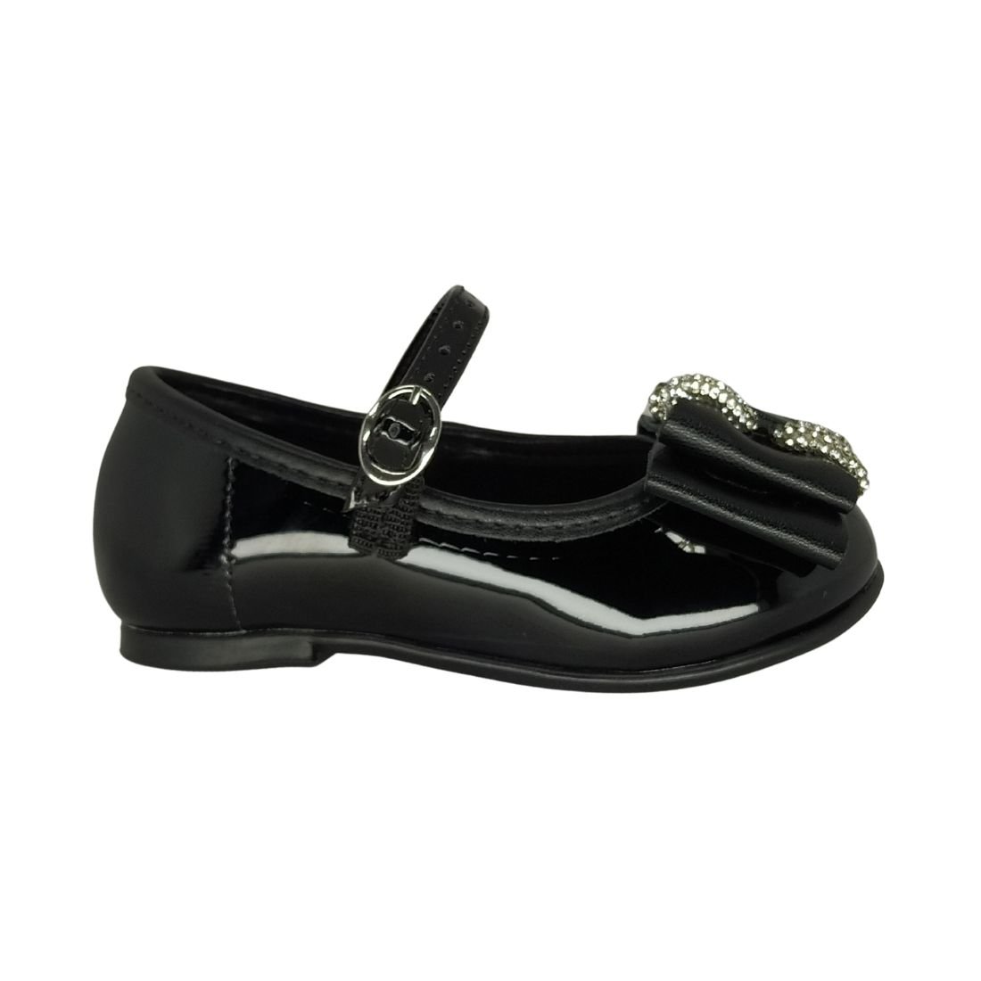 Sapatilha Feminina Molekinha Baby Laço Preto 2