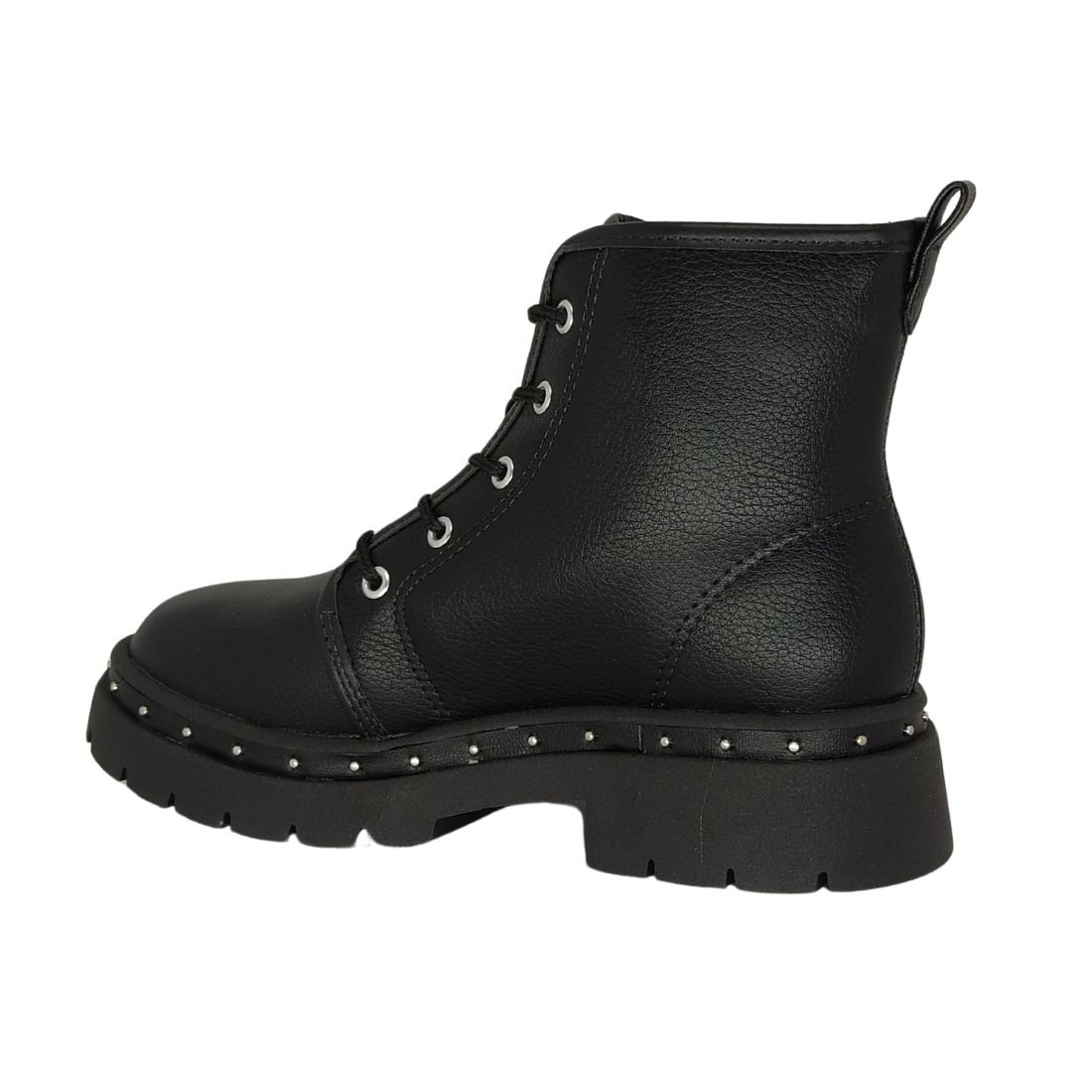 Bota Coturno Juvenil Feminino Molekinha Preto Preto 3