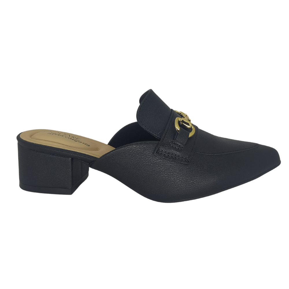 Sapato Mule Modare Preto 2