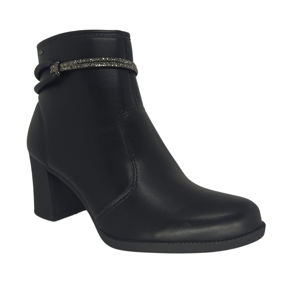 Bota Dakota Salto Médio Nude 1