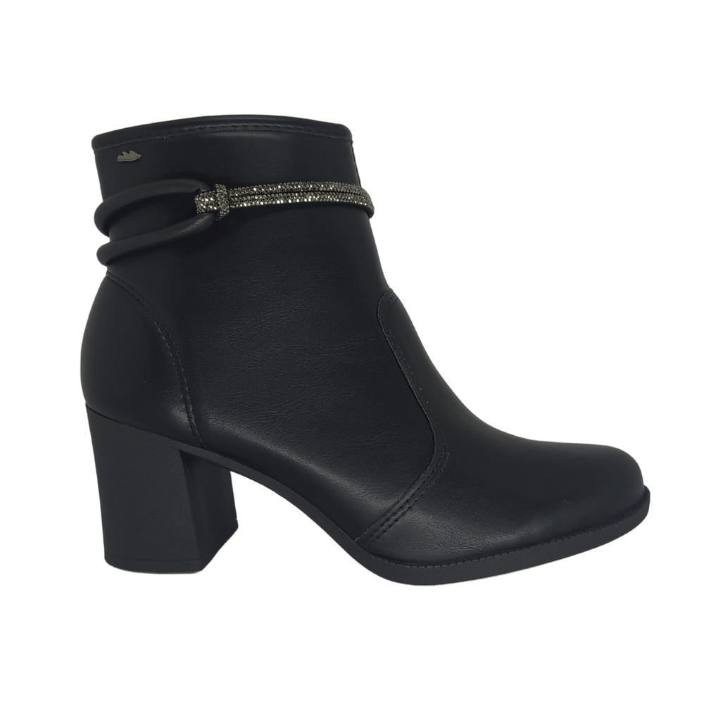 Bota Dakota Salto Médio Nude 2